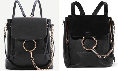 chloe faye backpack replica|chloe faye backpack sizes.